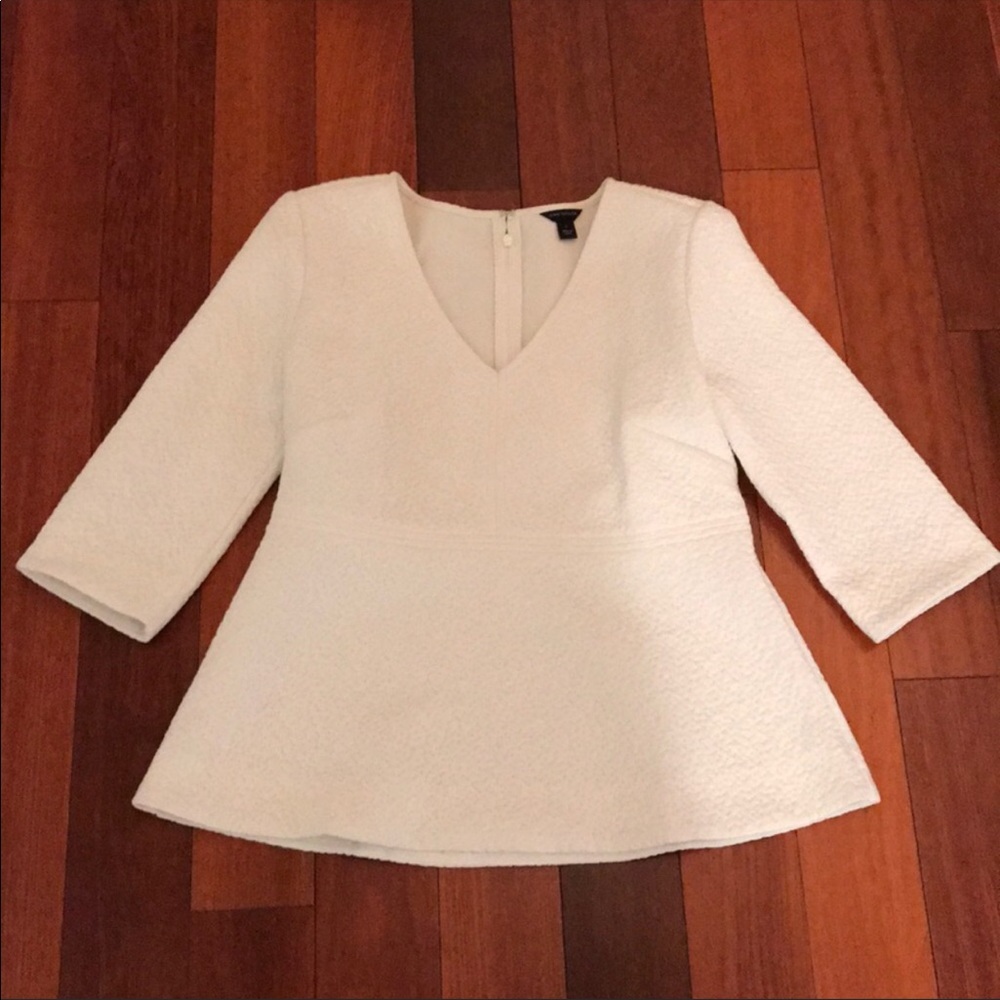 Ann Taylor peplum top